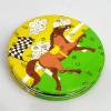 Feng Shui Winning Vibrations Compact 2-Sided Purse Mirror Best Wishes, Mascot New Year's Gift (HorseVictory) view 2