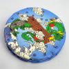 Feng Shui Smart Vibrations Compact 2-Sided Purse Mirror Best Wishes, Mascot New Year's Gift (Black DragonSuccess view 3