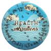 Feng Shui Health Vibrations Compact 2-Sided Purse Mirror Best Wishes, Mascot New Year's Gift (Divine DeerHealth) view 2