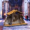 Pssopp Christmas Nativity Scene Set, Christmas Manger Shed Statue Decorative Figures Sculpture for Holiday Desktop Decoration view 3