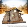 Pssopp Christmas Nativity Scene Set, Christmas Manger Shed Statue Decorative Figures Sculpture for Holiday Desktop Decoration view 4