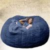 AAXYZX No Filler Oversized Bean Bag Cover,largertnbean Bag Cover Pink,Bean Bag Chair Cover Only Lazy Sofa Bed Cover PV Velvet Bean Bag Cover Gaming and Young Adult Bean Bag Chair view 1