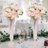 2Pcs Gold Wedding Centerpieces Flower Stand, 20.86"/ 53cm Tall Flower Vases for Dining Room Table, Vases for Centerpieces for Party Birthday Anniversary Ceremony Event Reception Home Decor view 1