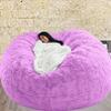 AAXYZX No Filler Oversized Bean Bag Cover,largertnbean Bag Cover Pink,Bean Bag Chair Cover Only Lazy Sofa Bed Cover PV Velvet Bean Bag Cover Gaming and Young Adult Bean Bag Chair view 1