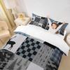 Camo Geometric Grids Plaids Kids Duvet Cover Set King Size,Boys Girls Adults Cabin Decor,Deer Moose Bear Animals Comforter Cover,Boho Arrows Pine Trees Bedding Set,Rustic Quilt Cover,2 Pillowcases view 3