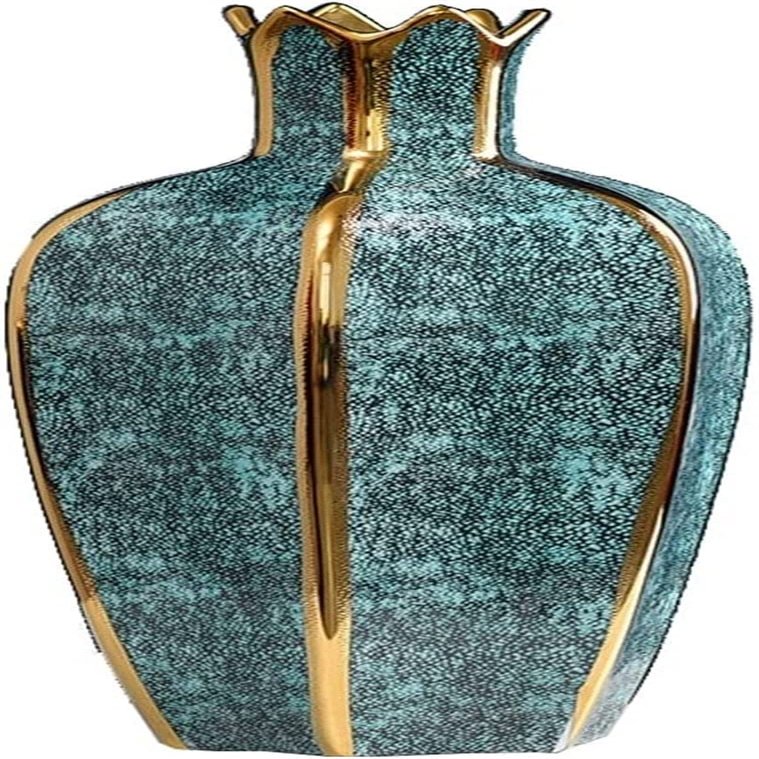TATSEN Living Room Creative Flower Arrangement Home Decoration Ceramic Dry Vase Floral Living Room Desktop Decoration