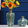 TATSEN Living Room Creative Flower Arrangement Home Decoration Ceramic Dry Vase Floral Living Room Desktop Decoration view 4