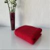 BONPERLA 100% Cotton Turkish Towels for Bath Hotel and Spa, Large Bath Towels, Soft and Absorbent Bath Sheet, Red (4) view 2