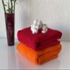BONPERLA 100% Cotton Turkish Towels for Bath Hotel and Spa, Large Bath Towels, Soft and Absorbent Bath Sheet, Red (4) view 4