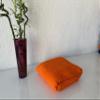 BONPERLA 100% Cotton Turkish Towels for Bath Hotel and Spa, Large Bath Towels, Soft and Absorbent Bath Sheet,Orange (4) view 2