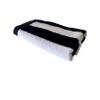BONPERLA Beach Large Towel, Pool and Beach, Cabana Striped One Side Terry and One Side Velour 32"x70" Blue White (4) view 1