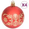 Christmas Ball Ornaments for Christmas Tree, for Party Outhouse Garden Lawn Winter Xmas Decor, 70 Piece Christmas Bauble Set Gold and Red view 4