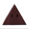 JSP Manufacturing 3" Triangle Plastic Furniture Brown Corner Legs - Sofa Couch Chair Ottoman (4 Legs) view 4
