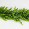 Artificial Cypress Pine Garland by Factory Direct Craft - Weather Resistant Artificial Realistic Garland for Winter Displays and Christmas Decorating (53 Inches) view 2