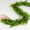 Artificial Cypress Pine Garland by Factory Direct Craft - Weather Resistant Artificial Realistic Garland for Winter Displays and Christmas Decorating (53 Inches) view 4