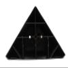 JSP Manufacturing 3" Triangle Plastic Furniture Black Corner Legs - Sofa Couch Chair Ottoman (4 Legs) view 4