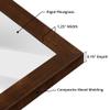 wallsthatspeak 15x30 Mocha Walnut Picture Frame for Puzzles Posters Photos or Artwork (4-Pack) view 3