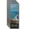 wallsthatspeak 8x25 American Barn Picture Frame for Puzzles Posters Photos or Artwork (4-Pack) view 1