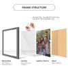 wallsthatspeak 8x25 American Barn Picture Frame for Puzzles Posters Photos or Artwork (4-Pack) view 4