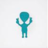 Alien Peace 266-H101 Cookie Cutter view 1