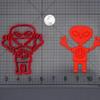 Alien Peace 266-H101 Cookie Cutter view 2