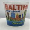 646 BALTIMORE Maryland SHOT GLASS 2 OZ. view 1