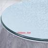 Table Top Tempered Glass Round - Glass Table Protector,Thickness 8mm,Hard/impactResistant,round Glass Table Top Replacement,For Living Room Table, Coffee Table, Living Room Table ( Color : Clear , Siz view 3