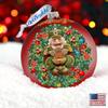The Gift of Giving a Nutcracker Story Glass Ornament Limited Edition by G. DeBrekht - Christmas Santa Snowman Decor - 73907 view 3