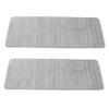 Pasotim 2X Memory Foam Bath Mats - Non Absorbent Bathroom Rugs Extra Size Runner Long Mat view 1