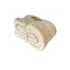 BONPERLA 100% Cotton Muslin Blanket, 4 Layers Bedspread, Soft Turkish Cotton Muslin Bed Cover, Reversible Coverlet, Natural Cream (Full/Queen Size 91x95-230x240cm) view 1
