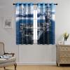 Kazynee Nautical Theme Ultra Soft Premier Blackout Curtains,Ocean Snow Mountains Aircraft Carrier Boys Room DecorThermal Insulated Bedroom Noise Reducing Patio Door Grommet Top,2 Panels 84L x 42W view 4