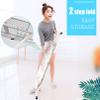 KUKIXO Wide Ironing Board,Foldable Large Iron Board with Iron Rest,5 Height Adjusted,with Small Sleeve Ironing Board,Heavy Sturdy Steel T-Legs, for Home Laundry Room or Dorm Use (Color : A) view 3