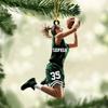 Nazenti Personalized Basketball Christmas Ornaments, Basketball Ornament Basketball Gifts, Girls Basketball Gifts, Basketball Gifts for Men, Basketball Coach Gifts for Women A7 view 4