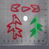 Bamboo Plant 266-D635 Cookie Cutter Set view 2