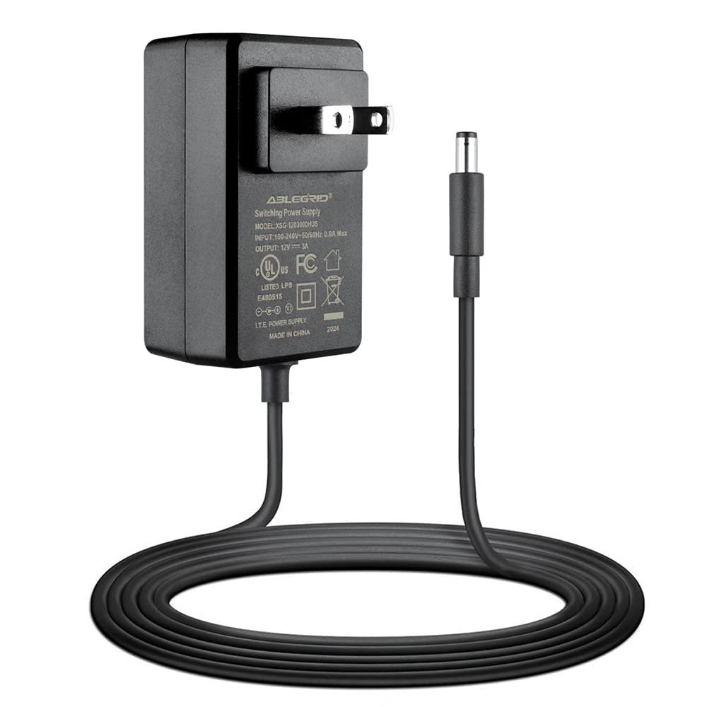 J-ZMQER 4ft Small AC DC Adapter Compatible with Shiatsu Recliner Model 8173 KSN: 040-011615-200 Massage Chair Input 12V Rated Power 30W Timer 15 min 12 Volts Power Supply Cord Cable