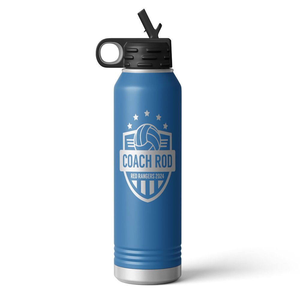 Alterd Industries Volleyball Coach Gift - insulated tumbler with lid, travel coffee mug, personalized stainless steel cups, 32 oz Water Bottle, girl sports coaches, gifts for coaches dad mom
