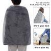 5V 80W Electric Heated Blanket, 100x70cm Machine Washable USB Heating Electric Throw Blanket, Flannel Heated Shawl, 55 Heating Temperature view 4