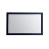 60x30 Transitional Blue Bathroom Mirror Includes Hardware view 1