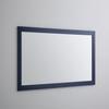 60x30 Transitional Blue Bathroom Mirror Includes Hardware view 3