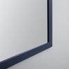 60x30 Transitional Blue Bathroom Mirror Includes Hardware view 4