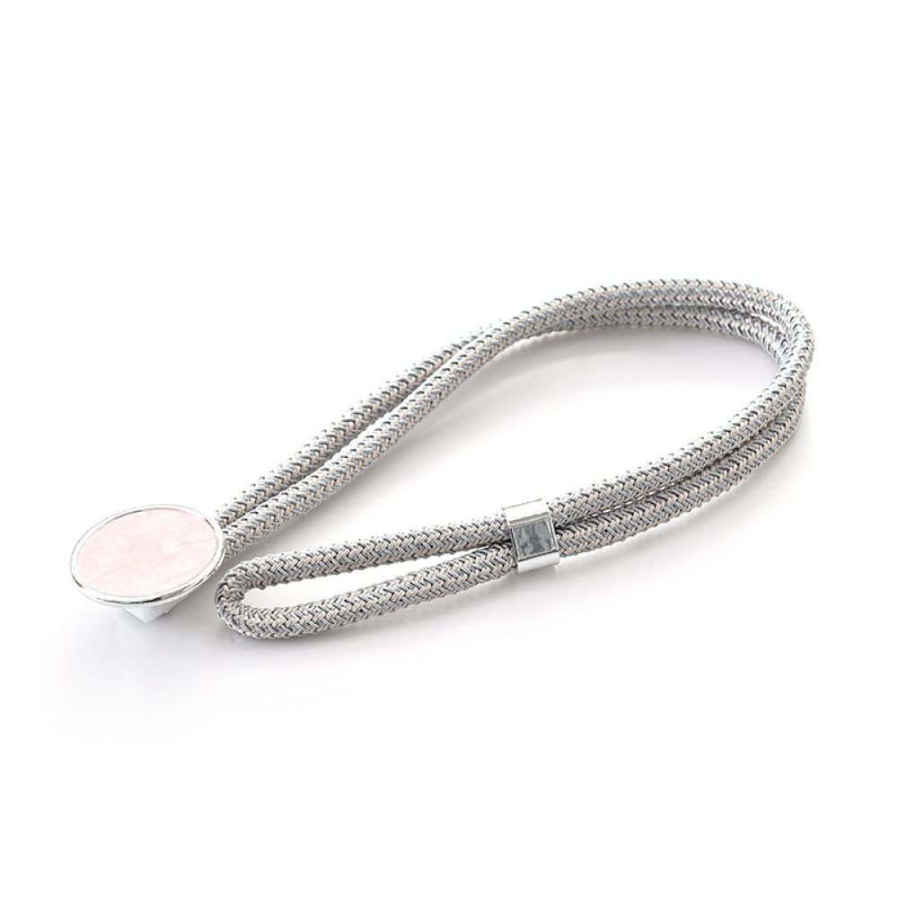 Curtain Holders Acrylic Plating Round Cake Ties Simple Curtain Ties Buckle Curtain Accessories,T1,1 Pcs