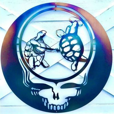 Xnchhou Creative Decor Metal Steal Your Face Shape Wall Art Sign Craft Ornament Garden Home Office Bedroom Statue Decorative Sculpture Outdoor Indoor Christmas Holiday Decoration 2022 (D)