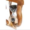 A.A.Nauticals - Wooden Sand Clock 10 Min Hourglass Timer with Chess(Square Base, Gray)- Wooden Home & Office Decoration, Table Centrepiece - AANST22 view 3