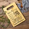 40th Years Anniversary Wedding Gift For Her Him - Personalized Bamboo Cutting Board Wedding Gift for Mom Dad Grandma Grandpa - 40th Anniversary Cutting Board Home Decorations Gift view 2