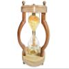 A.A.Nauticals - Wooden Sand Clock 10 Min Hourglass Timer with Compass(Round Base, Yellow)- Wooden Home & Office Decoration, Table Centrepiece - AANST23 view 2