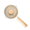 NEOFLAM FIKA 1.5QT Milk Pan with 2 Pour Spouts, Butter Warmer, Milk Boiling, Melting Pot for Stovetops and Induction, Wood Handle, Made in Korea (6" / 16cm) view 3