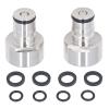 Ball Lock Conversion Kit, 5/8FPT Keg Coupler Adapter Stainless Steel Ball Lock Quick Disconnect Conversion Kit for A D S G Type Beer Barrel view 1