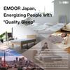 EMOOR 47.2" Tatami Storage Chest, Storage Box 47x24x18in (Oak), Japanese Style Zen Shoe Bench for Bedroom, Living Room view 3