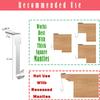 Guojanfon 4 Pack Christmas Stockings Holder Hanger,Metal Hooks for Hanging Christmas Stockings,Stocking Holders for Mantle for ChristmasDecorations (Jsilver Style, 4) view 2