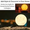 MOOCCI Magnetic Levitating Moon Lamp, 3D Printed Realistic Moon Surface with Warm White Light, Unique Valentine's Day Christmas Gift for Wife Girlfriend Women Mom, Cool Home Decor view 2